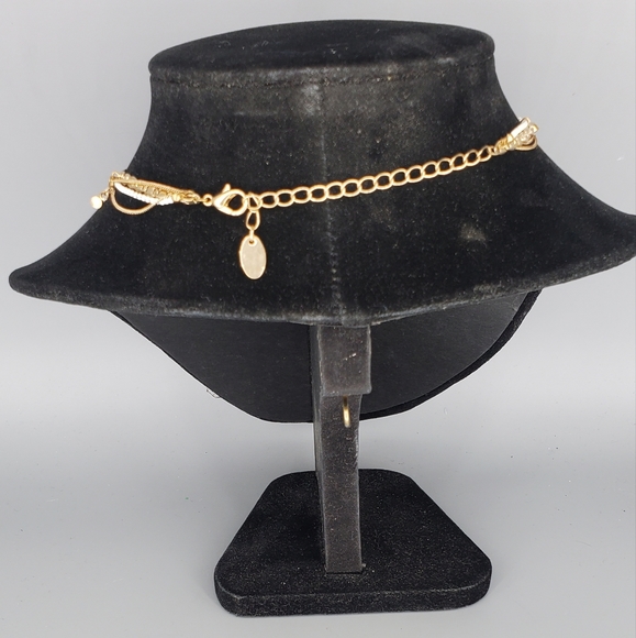 Zara Goldtone Multichain and Stud Earrings Set - Picture 4 of 10